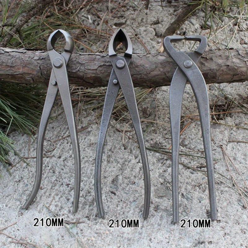 Concave Branch Cutter - กรรไกรตัดกิ่งบอนไซแบบโค้ง 210 มม. สำหรับตัดราก ตัดกิ่งทรงกลม ใช้สำหรับจัดสวน