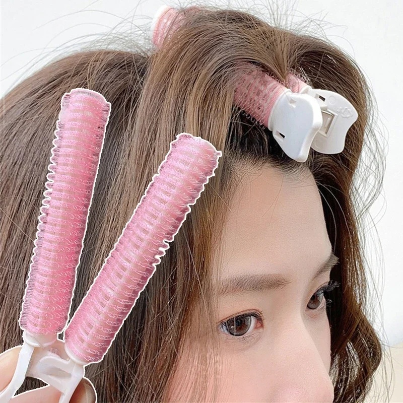 Root Hook Tool - 2ชิ้นกิ๊ฟหนีบผมขี้เกียจผมรากนุ่มปุกปุยผมด้านบนจัดแต่งทรงผมกิ๊บติดผมหน้าม้ากระบอกม้วนผมเครื่องมือจัดแต่งทรงผม