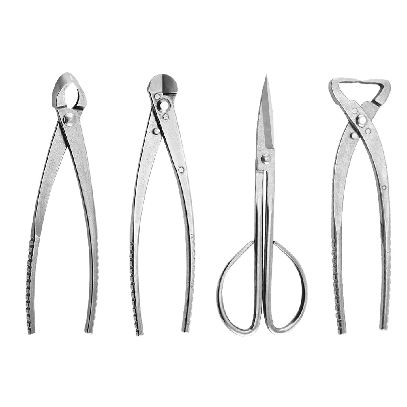 Concave Branch Cutter - เครื่องมือบอนไซมืออาชีพ กรรไกรตัดราก กรรไกรสวน ตัดกิ่งไม้บอนไซ ตัดปม ทำจากสแตนเลส