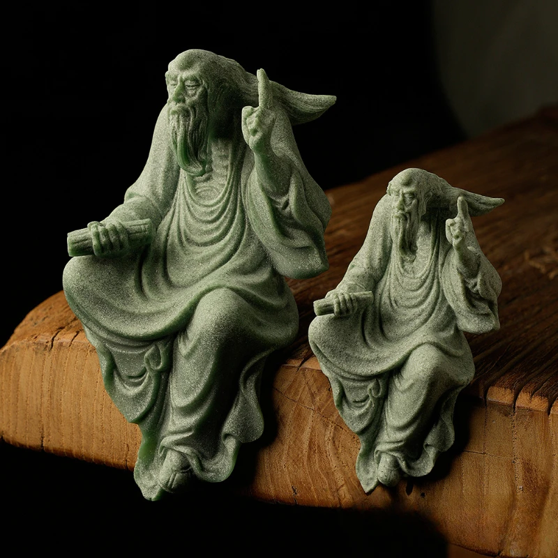 Bonsai Garden China - พระพุทธรูปตกแต่งบ้านประติมากรรม Zen ในร่มบอนไซสะสม Figurine Tabletop เครื่องประดับ