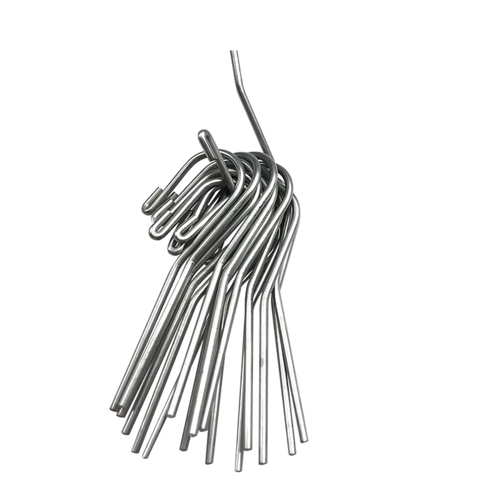 Root Hook Tool - ชุดตะขอปากสแตนเลส 5 ชิ้น - เครื่องมือวัดรากฟันพร้อมที่ดึงปากสำหรับเครื่องหาตำแหน่งปลายรากฟันและกระบวนการรักษารากฟัน
