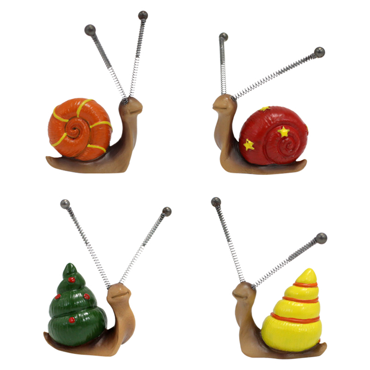 4 ชิ้น, Mini Snail ประติมากรรม - Bonsai Garden Mini บทวิจารณ์และราคา