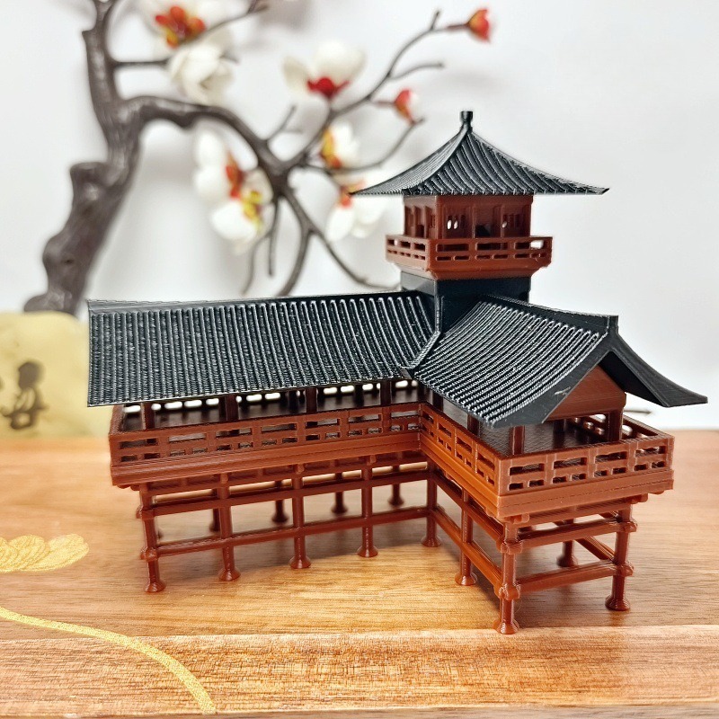 โมเดลสถาปัตยกรรมโบราณ รูปปั้นจ - Bonsai Garden China บทวิจารณ์และราคา