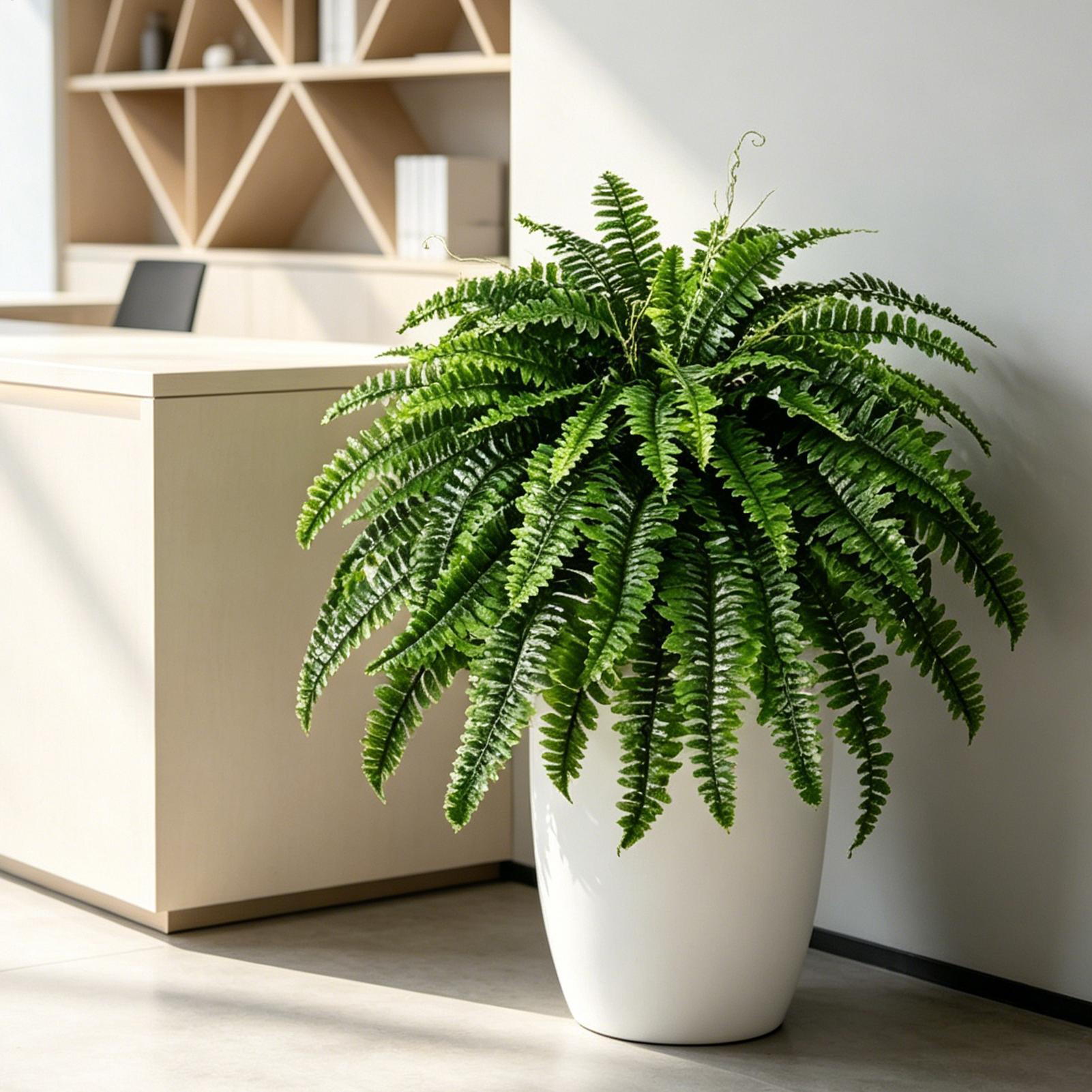 ต้นเฟิร์นบอสตันประดิษฐ์เหมือนจ - Bonsai Garden Boston บทวิจารณ์และราคา