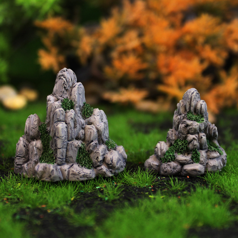 ภูเขาจำลองขนาดเล็ก หินปลอม ตกแ - Bonsai Rock Garden บทวิจารณ์และราคา