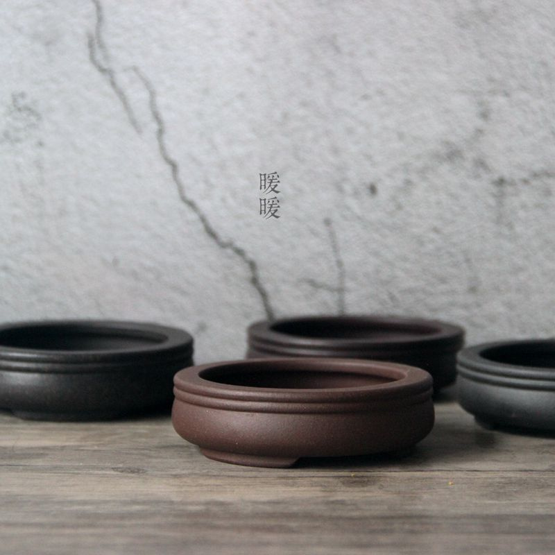 กระถางบอนไซวงกลมเซรามิก, จาน,  - Bonsai Garden China บทวิจารณ์และราคา