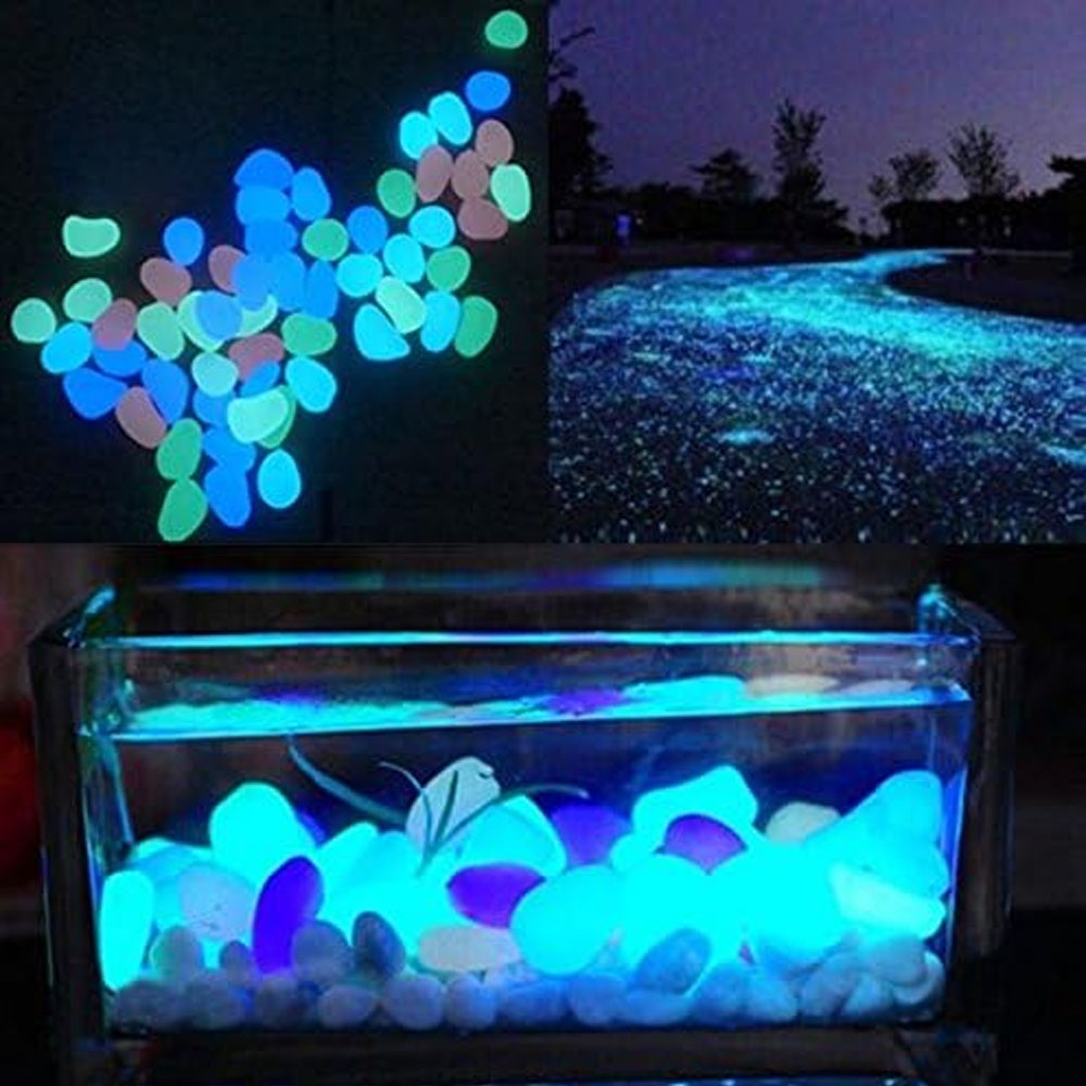 ถังปลา Rocks Glow Blue Pebbles - Bonsai Rock Garden บทวิจารณ์และราคา