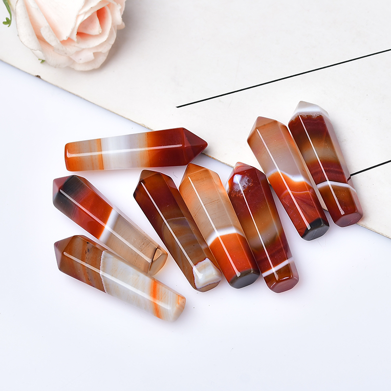 1PC ธรรมชาติ Carnelian คอลัมน์ - Bonsai Rock Garden บทวิจารณ์และราคา