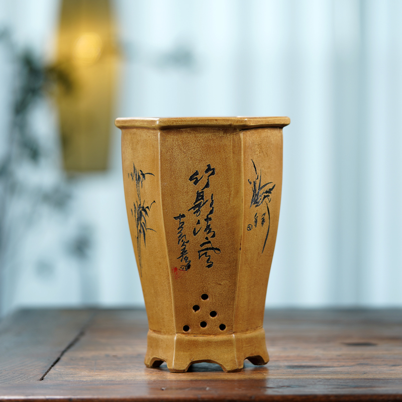 เซรามิคหกเหลี่ยมบอนไซหม้อ,แจกั - Bonsai Garden China บทวิจารณ์และราคา