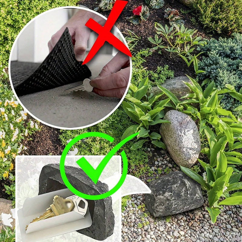 กล่องเก็บกุญแจแบบซ่อนสำหรับสวน - Bonsai Rock Garden บทวิจารณ์และราคา